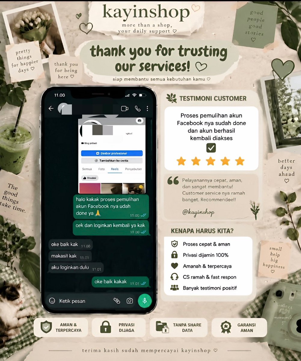 catalzya's tweet photo. All JASA RECOVERY AKUN 🍏

🍏JASA HAPUS AKUN
🍏JASA PEMULIHAN DAN BALIKIN AKUN LUPA PASWORD/KE HACK
🍏JASA LACAK LOKASI
🍏JASA SADAP WA
🍏JASA LACAK HP HILANG BY NO HP/IMEI
🍏JASA HACK/PEMULIHAN AKUN (EMAIL,IG,WA,TWITER/X, FB,TIKTOK)

!!cek wa di bio fast respon!! https://t.co/OatM1wabNZ