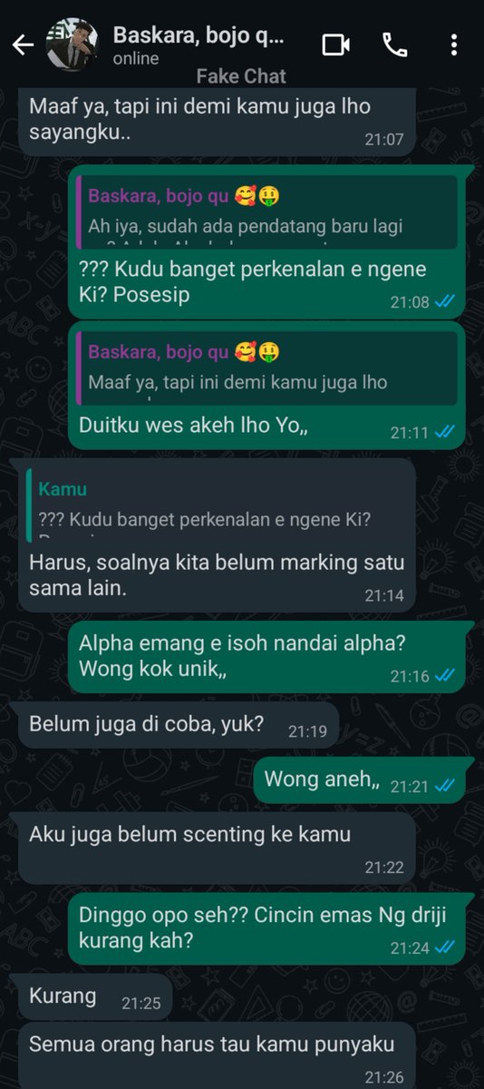 DanangUrus's tweet photo. Nduwe bojo kok unik e Ra umum,, https://t.co/1Qk025KPiP