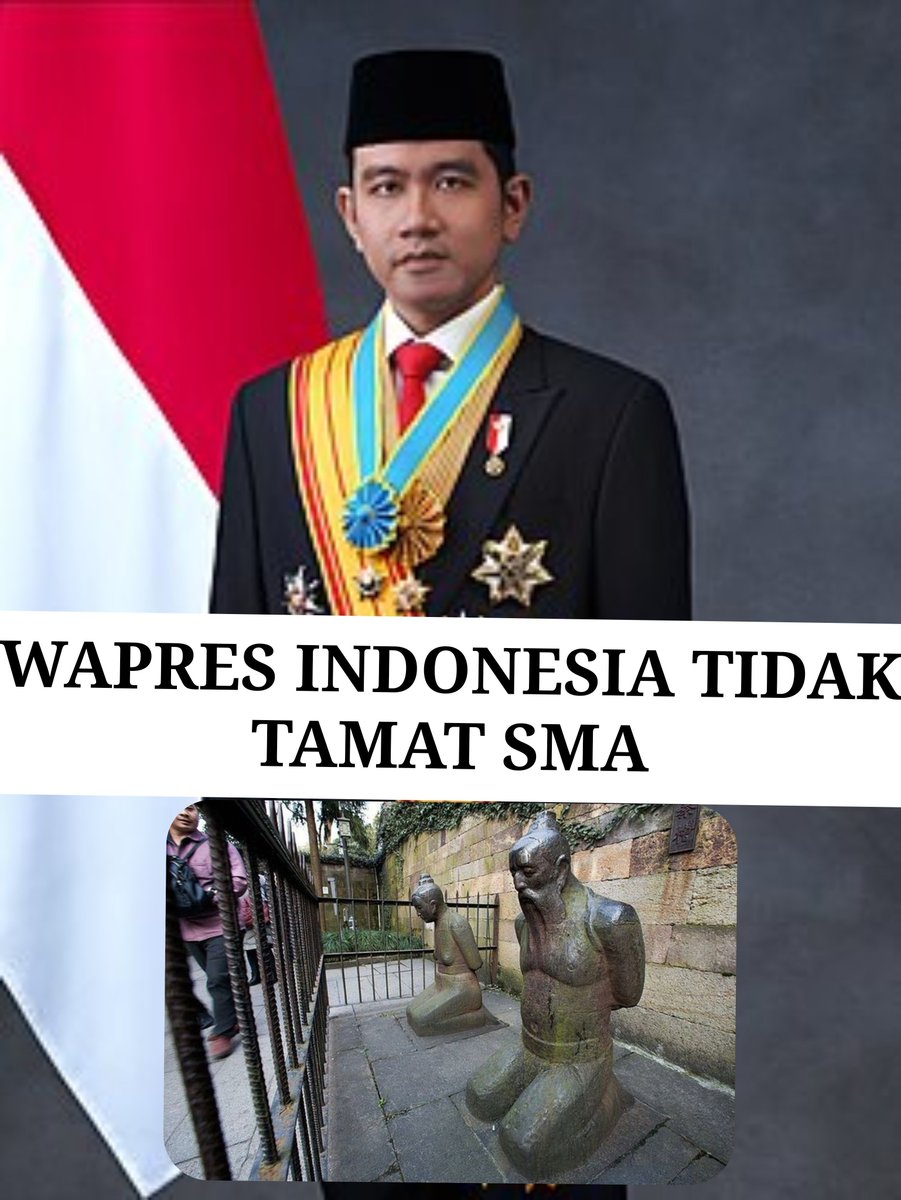indepenSumatera's tweet photo. APAKAH AKHIR HIDUP WI
SEPERTI QIN HUI?

Buah jatuh tidak jauh dari pohonnya.

Bapak penipu.
Anak penipu.

Bapak ijazah palsu.
Anak pun ijazah palsu.

Agak lain memang keluarga ini.
Rasanya cukup sudah
republik dibodohi.

Sudah selayaknya keluarga ini
disuruh berlutut.

Keluarga pembawa bencana.
Anak yang tak tamat sekolah
dipaksa jadi pejabat.
Mentang-mentang dulu berkuasa,
apa pun dilakukan
demi ambisi yang tidak kenal batas.

Ingat, WI.
Kekuasaan ada batasnya.
Jangan terlalu melampaui.

Yang terjadi hari ini
bukti roda itu berputar.
Berapa banyak orang tak berdosa
yang kau dzolimi saat berkuasa?

Mending tobat.
Sebelum stroke.
Sebelum akhir hidup
jadi Qin Hui
dikutuk setelah mati,
patungnya berlutut,
dan orang melemparinya
bukan karena benci sesaat,
karena sejarahnya
sudah tidak bisa dibela.