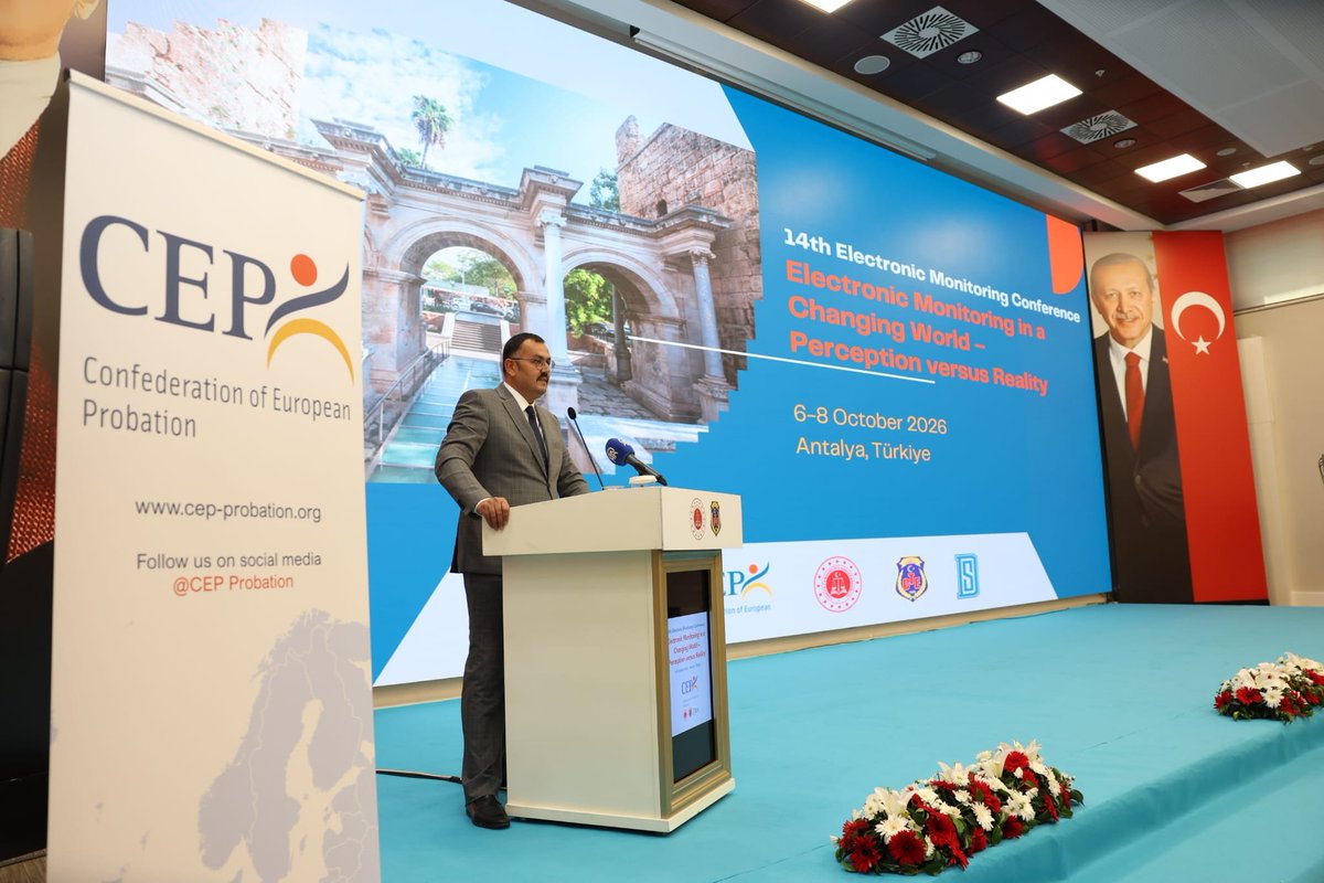 Antalya_CBS's tweet photo. 14. Avrupa Elektronik İzleme Konferansı Antalya’da başladı.
@adalet_bakanlik https://t.co/JscFb2dEVC