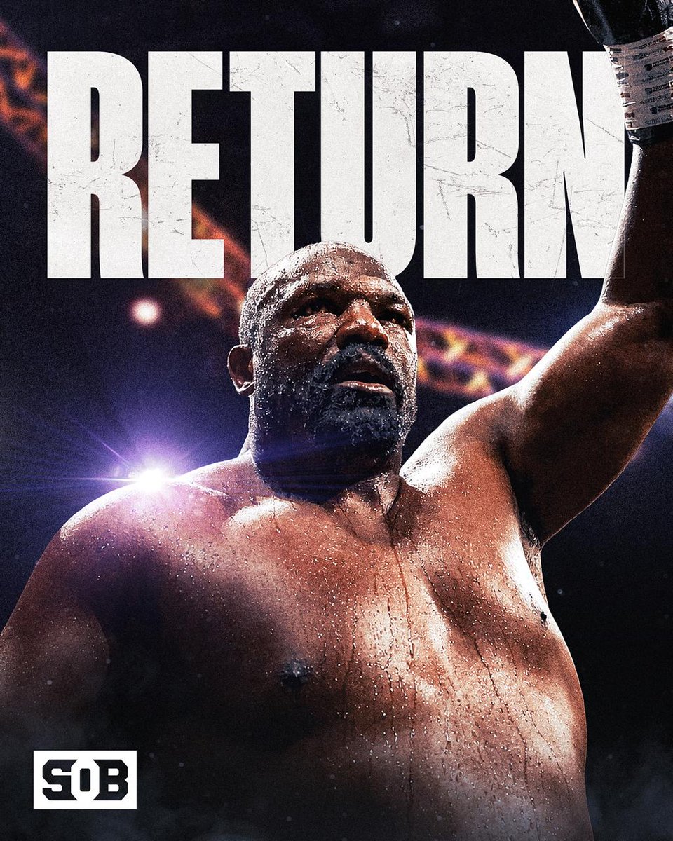 Sourceofboxing's tweet photo. 🚨 Derek Chisora says he is coming out of retirement to face WBA champion Murat Gassiev 🗣️

"December will be me versus Gassiev. We’re going to decide where either in London or Manchester.

We’re going to put two belts on the line, I believe, the IBA and the one Gassiev holds. The WBA Regular. Why not? Let’s have fun with it.”