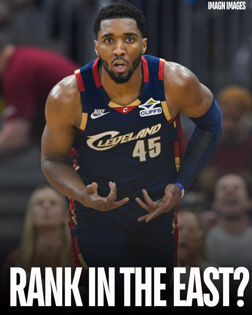 betJACK's tweet photo. Two weeks until NBA Opening Day! 🏀
Where do you rank the Cavs in the Eastern Conference heading into the season? 👀
1️⃣ 2️⃣ 3️⃣ 4️⃣ 5️⃣ ?
Sound off below 👇
#LetEmKnow | #NBA | #Cleveland https://t.co/7e2F5idloQ