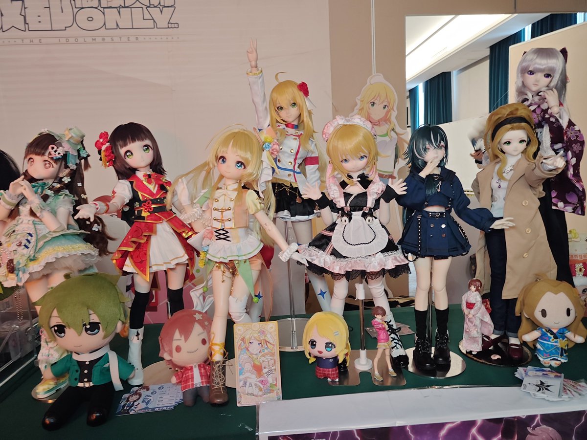 F_of_light's tweet photo. うちらのこたち
#アイマスドール部 https://t.co/rC5UjMa3Tz