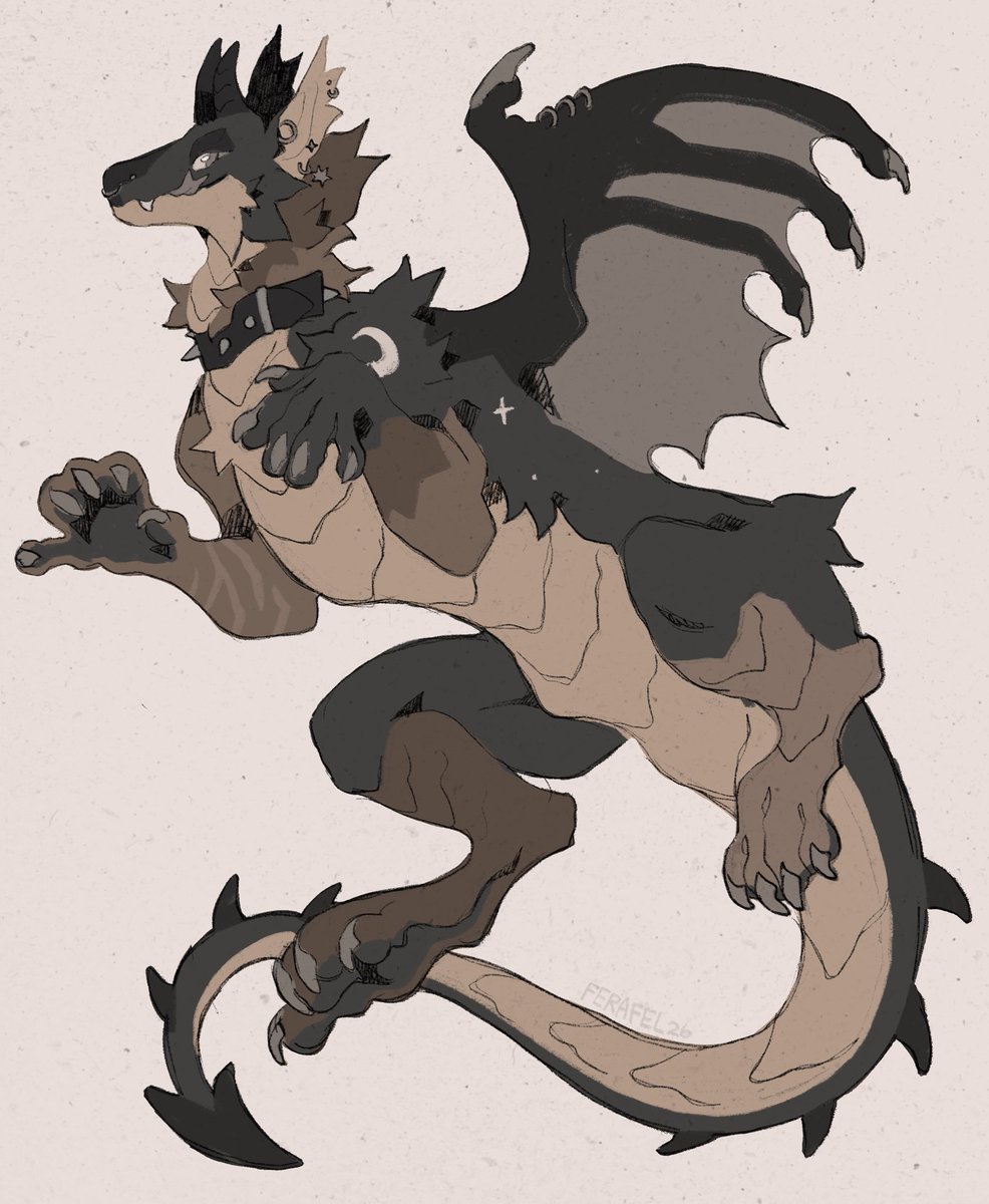 ferafel_'s tweet photo. dragonsona https://t.co/vUx46dMHTM