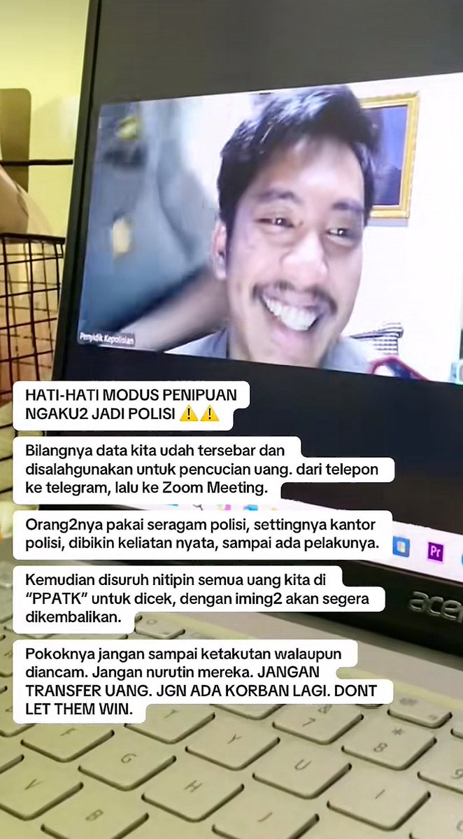 taurosze's tweet photo. GUYS SUMPAH HATI HATI YA TERNYATA NIH MODUS UDAH ADA DARI TAHUN 2025 ALLAHU!

Banyak korban yg kena sampe ratusan juta gue lihat 😭😭😭 mana modusnya sama 

KERJA YANG BENER AJE YE SETAN GA USAH NIPU NIPU

+62 82371251023 (NOMOR PENIPU) https://t.co/CFMV6sGhf0