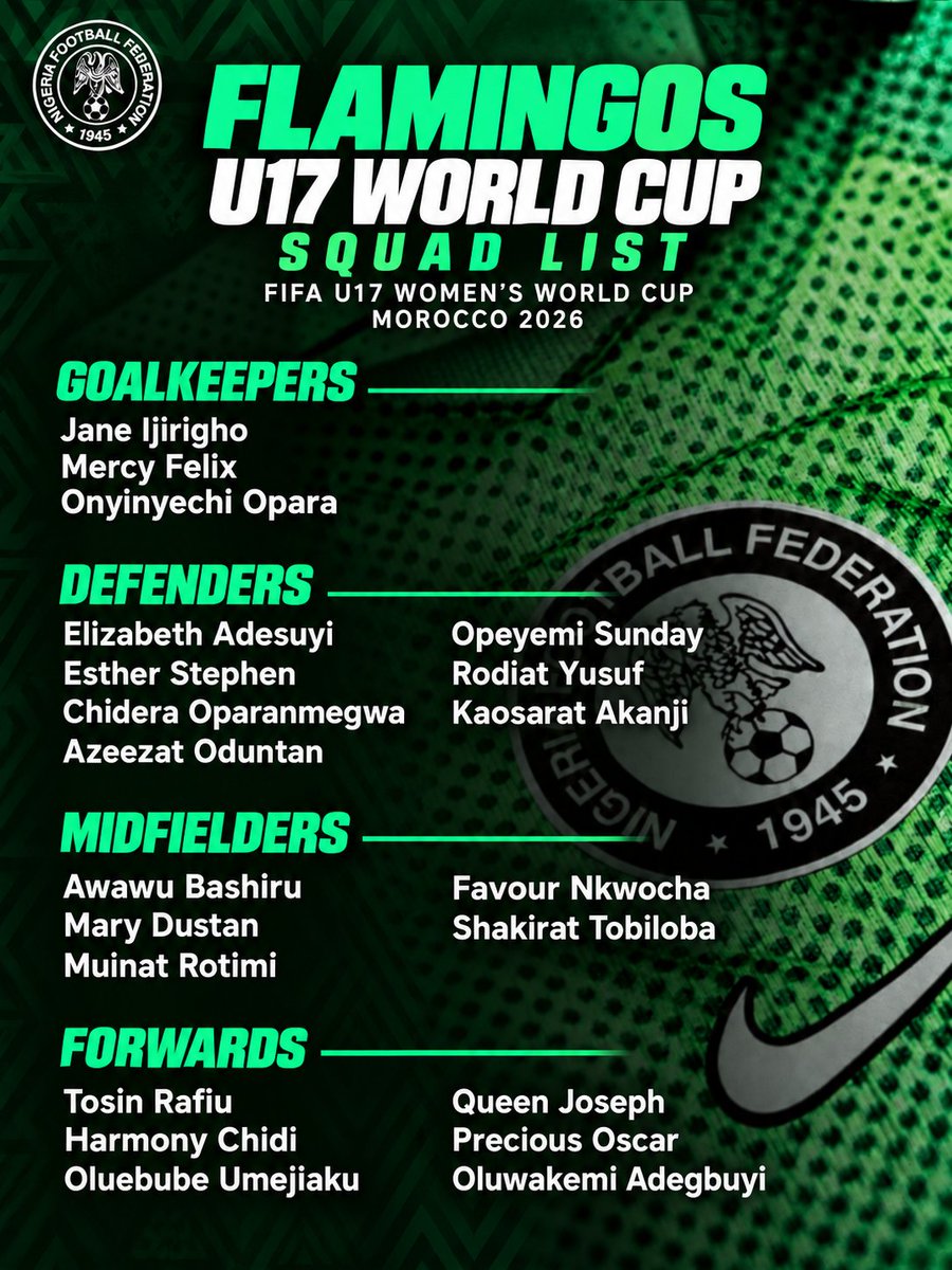 NGSuper_Falcons tweet picture
