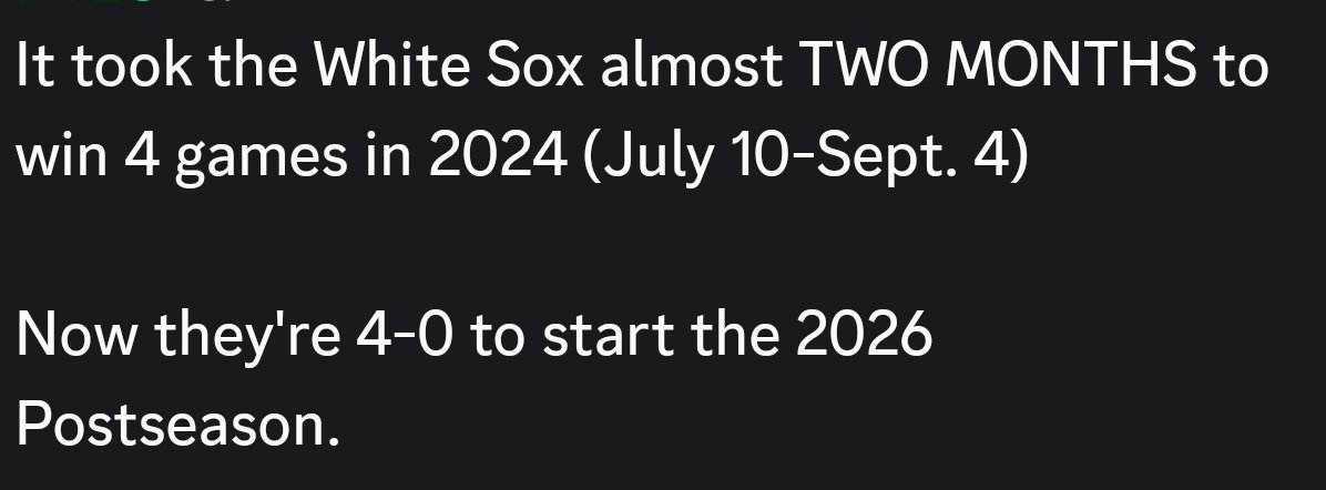 CHI2COL's tweet photo. @benshapiro Unreal for the Sox. https://t.co/bg78ut4K5B