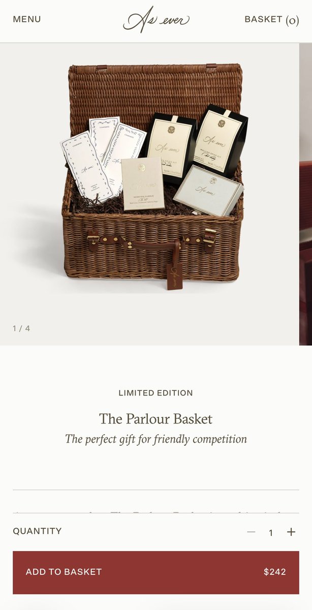 unreMARKLEble's tweet photo. Out of her mind. The wicker baskets filled with random mid #asever products range from $211 (£159) to $259 (£195) which is RIDICULOUS. You can literally make a FAR better one with less expensive, better quality products for under $50. Rip. Off. #MeghanMarkle #MeghanIsTheProblem https://t.co/QeiRP92jjd