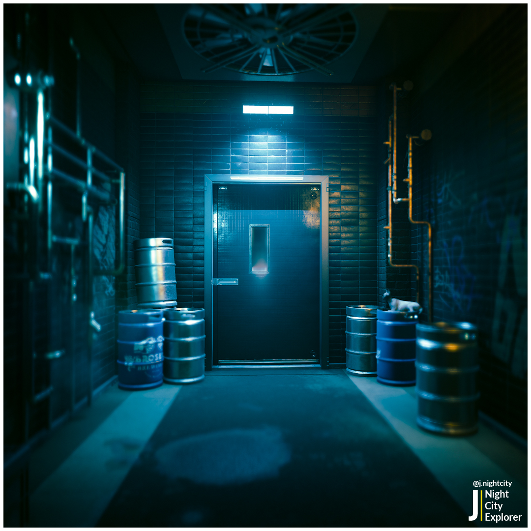 J_in_Night_City's tweet photo. Some of Night City's doors are very suspicious and intriguing.
📷captured in Photo Mode
#CyberpunkPhotography #NightCity #Cyberpunk2077 #VirtualPhotography #Badlands https://t.co/UProMbqD6R