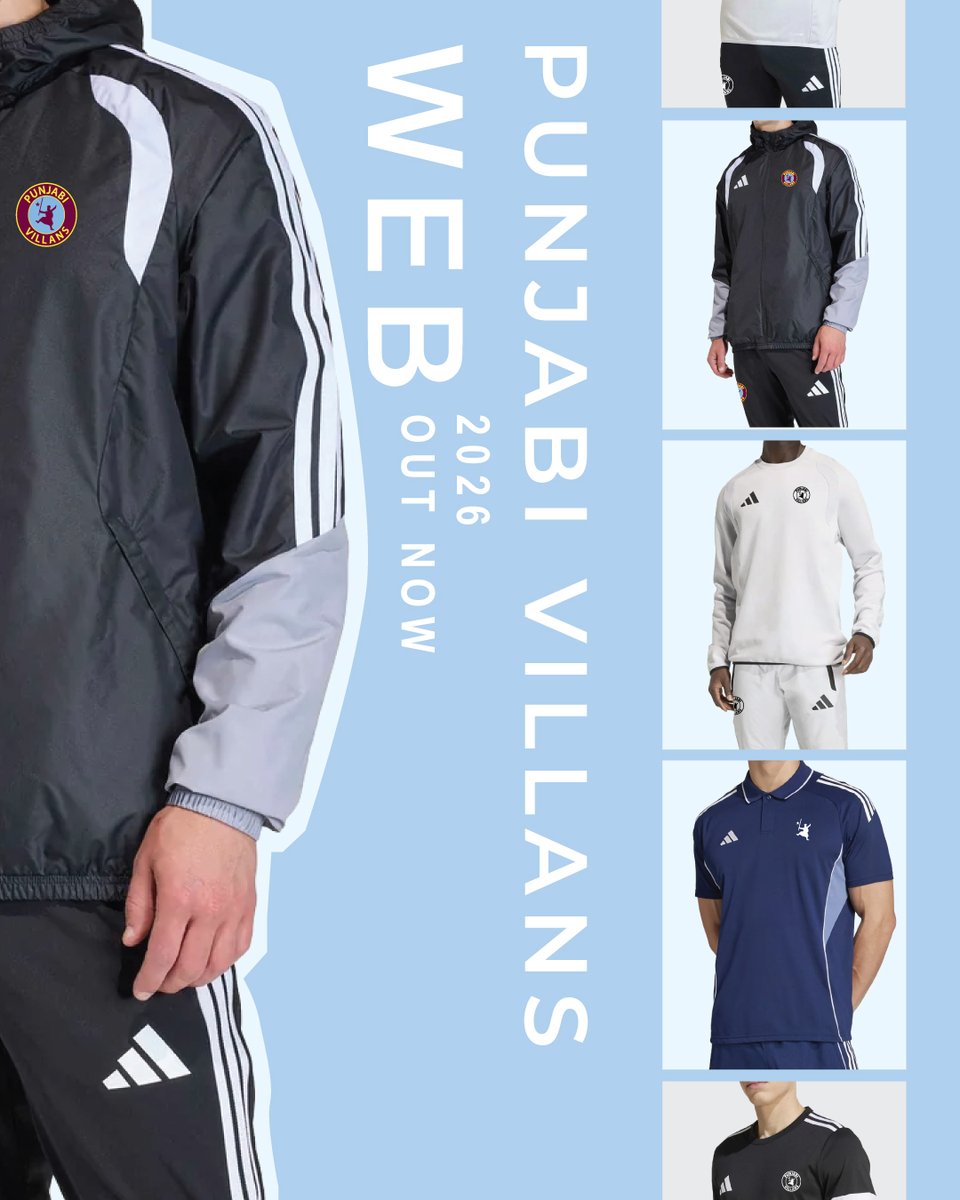 speedonesports's tweet photo. 🏆 PUNJABI VILLANS WEBSHOP NOW LIVE!

We’re pleased to launch the new @PunjabiVillans  x Speed One Sports webshop, featuring a full range of club clothing and merchandise.

🛒 Shop the range now at https://t.co/p4QEpT7v3A

#PunjabiVillains #SpeedOneSports #ClubShop #Teamwear https://t.co/xF7fv5wcBG