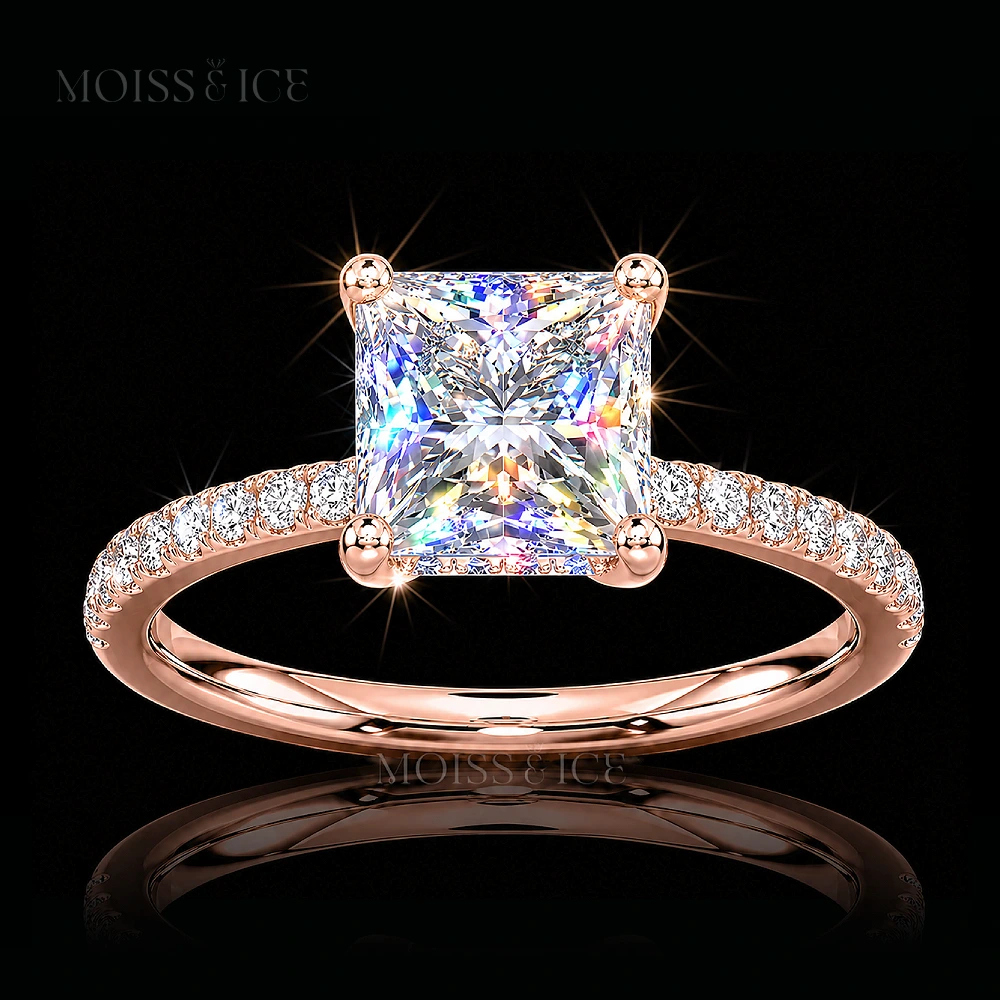moissice's tweet photo. Sharp. Clean. Impossible to ignore.

The Indira features a princess cut moissanite center with a hidden halo that adds depth and extra shine. Finished with a pavé band that keeps the look sleek and modern.

VVS moissanite stones. Hand-set. Built to hit. Visit Moiss &amp; Ice Canada! https://t.co/UYBwuWSKv7