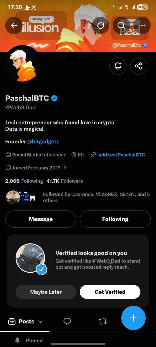 eng_phaux's tweet photo. @Web3_Dad Chief I don follow you

Icicle 

Please send any amount for me. https://t.co/lqp2f548S4
