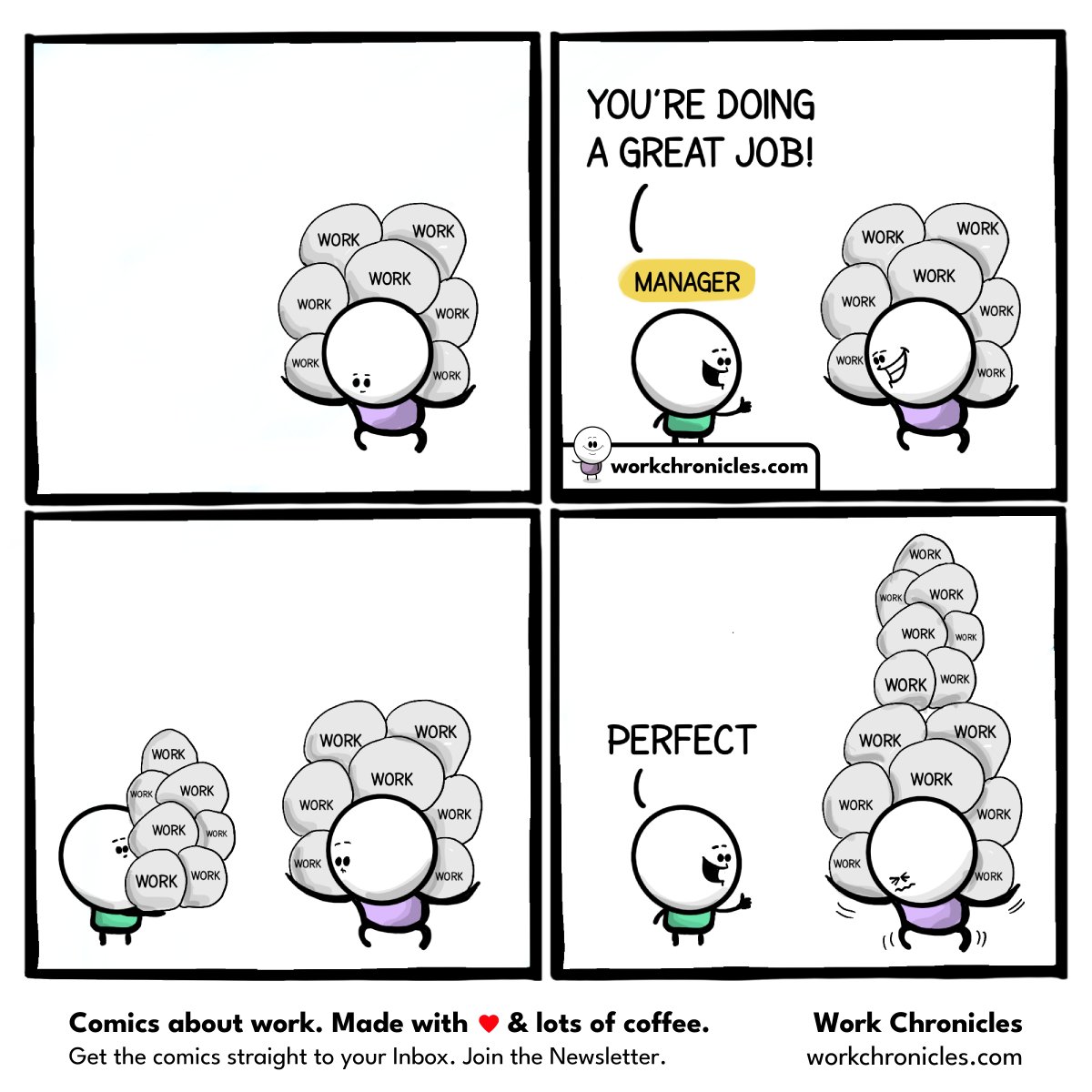 _workchronicles's tweet photo. (comic) You're doing a great job https://t.co/Ebr8Wl4nna