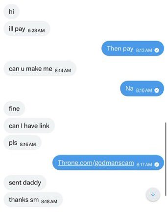 brat__scam's tweet photo. Making money is that ez when you’re god ✨💀 https://t.co/Hain2azPlj