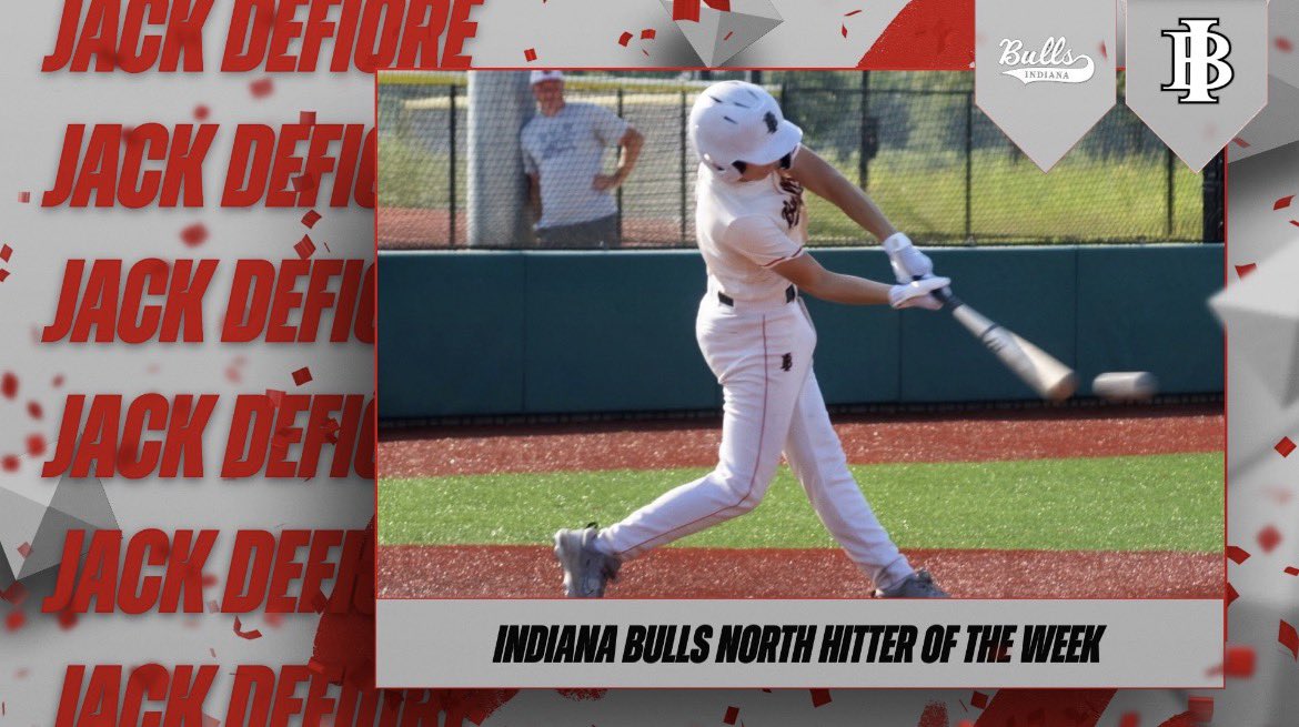 IndianaBullsN30's tweet photo. Congratulations to last weeks Indiana Bulls North 15u “Hitter of the week” 
Jack had an awesome day at practice Friday and that translated into our game Sunday. 
Jack’s stats Sunday: 
1/2 with an RBI https://t.co/1a9XGJMKYF