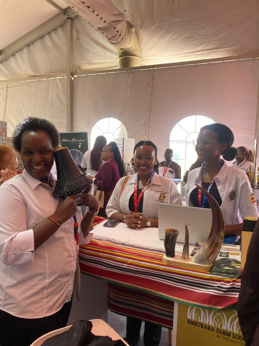 emburara's tweet photo. Our team proudly showcasing Ankole culture in Nairobi!

Building stronger tourism ties between Uganda &amp; Kenya, connecting with international travel influencers and tell the world about  our unique Ankole heritage.

#MKTE2026 #Emburaralodges #kenya #exploreuganda #culturaltourism https://t.co/J9cWVxoQoE