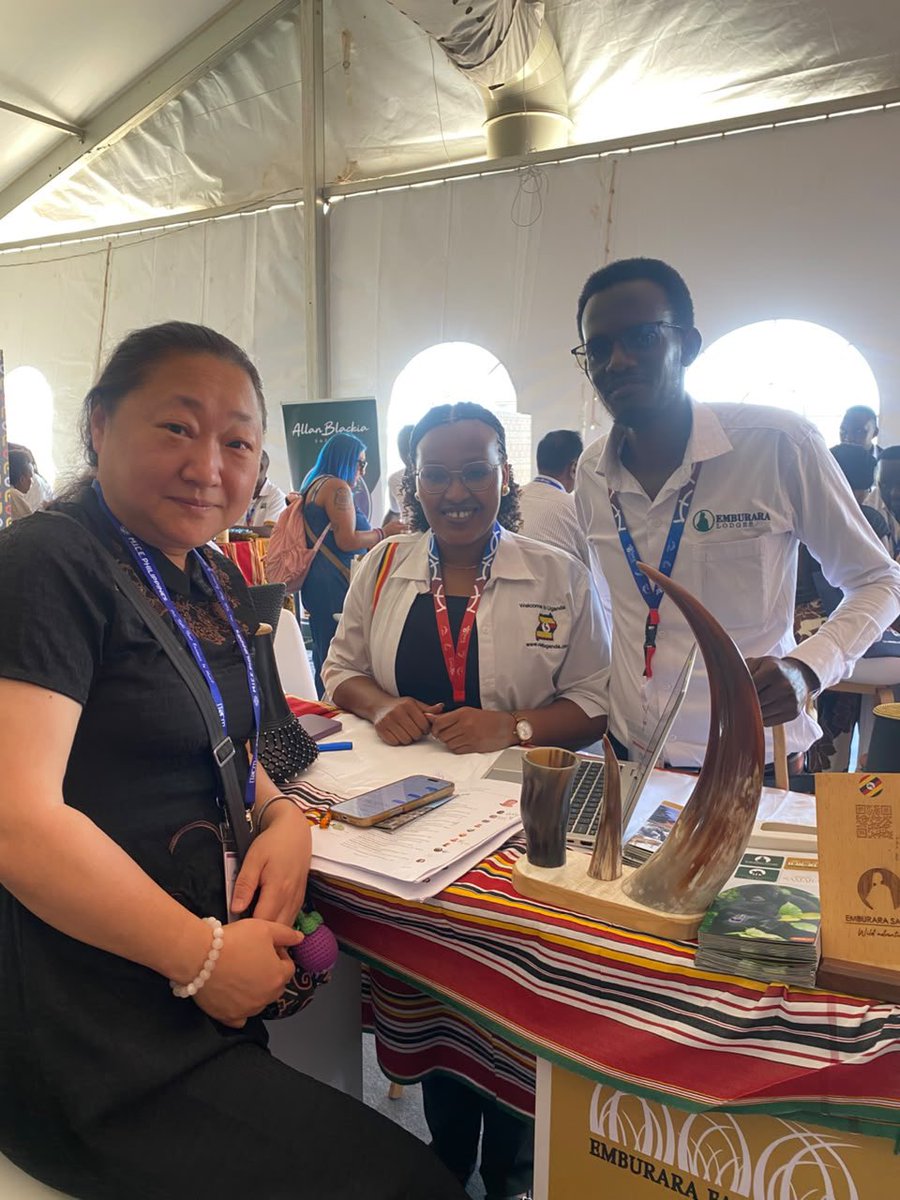 emburara's tweet photo. Our team proudly showcasing Ankole culture in Nairobi!

Building stronger tourism ties between Uganda &amp; Kenya, connecting with international travel influencers and tell the world about  our unique Ankole heritage.

#MKTE2026 #Emburaralodges #kenya #exploreuganda #culturaltourism https://t.co/J9cWVxoQoE