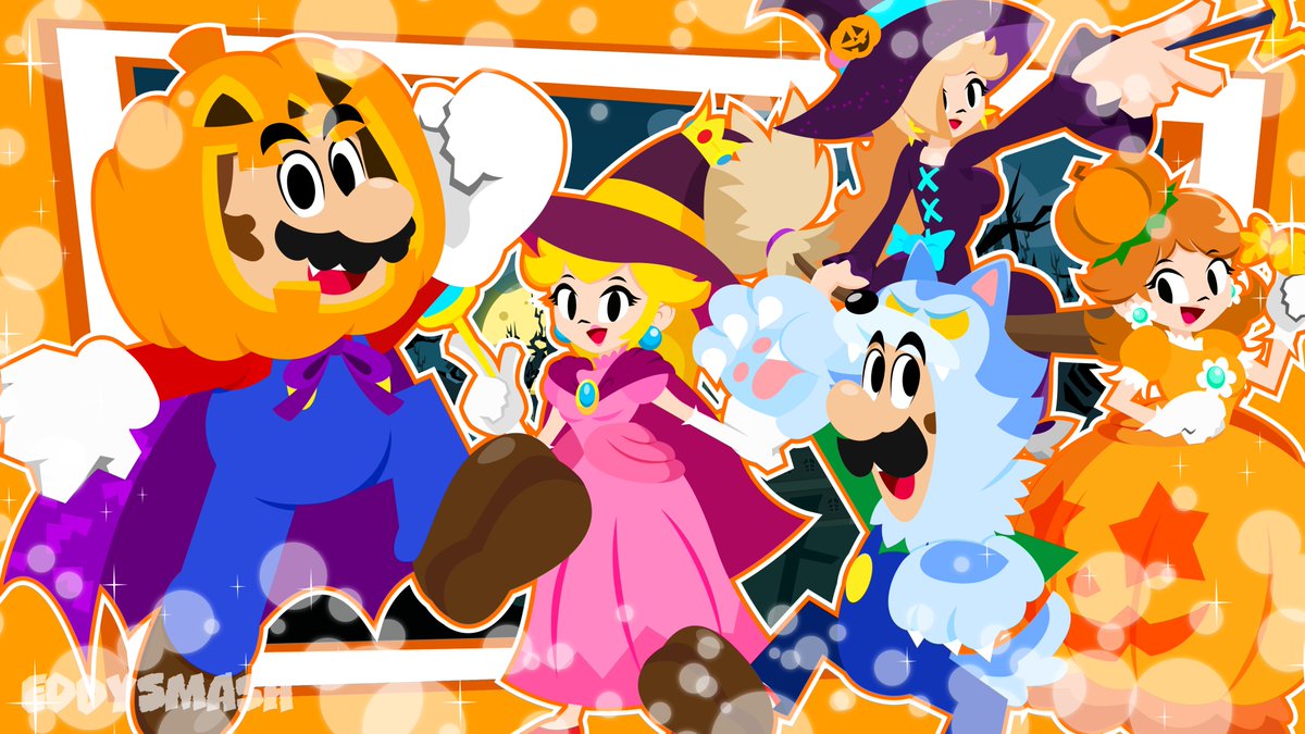 EddySmash2407's tweet photo. Halloween arts 2025 🎃👻🎨
(Repost)
#Mario #Luigi #Peach #Sonic #AmyRose #RougeTheBat #Callie #Marie #SquidSisters #Shantae https://t.co/1JKeTExsie