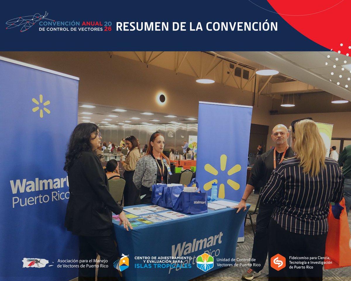 PRVectorControl's tweet photo. Gracias a nuestros auspiciadores por hacer posible la 6ª edición de la Convención Anual de Control de Vectores. Más de 200 personas reunidas, dedicadas a proteger la salud pública en PR.

Esperamos contar con su apoyo en la próxima edición.

Un programa de @prsciencetrust1. https://t.co/7bDQBI166P