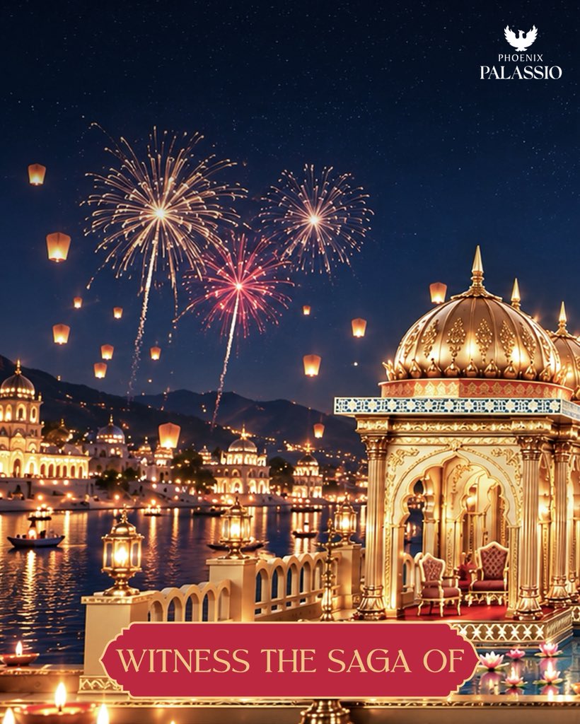 PhoenixPalassio's tweet photo. A timeless tale of devotion, brought to life through grandeur and artistry. 🏹✨

Step into Sita Swayamvar at Phoenix Palassio, where the majestic bow, intricate details and regal elements come together to create an enchanting festive experience. ✨ https://t.co/qW1ocnMIQn