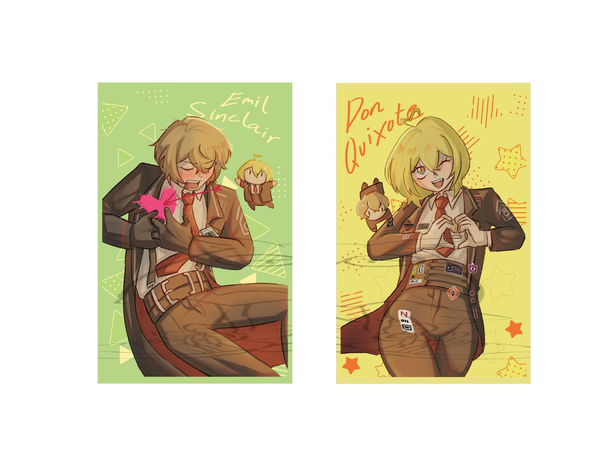 r3nakorekapi_'s tweet photo. Thank you for the 2 people that bought my donclair photocards at my uni's weeb fest it made me joyful https://t.co/Cl54JRGpTV