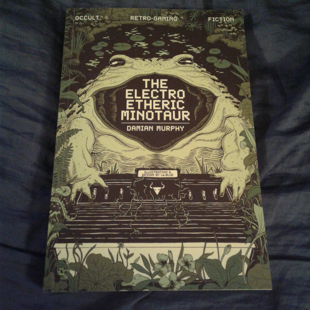 JamesGChampagne's tweet photo. Currently Reading: THE ELECTRO ETHERIC MINOTAUR by Damian Murphy (Church Ghost) https://t.co/WiEbaGqWBN