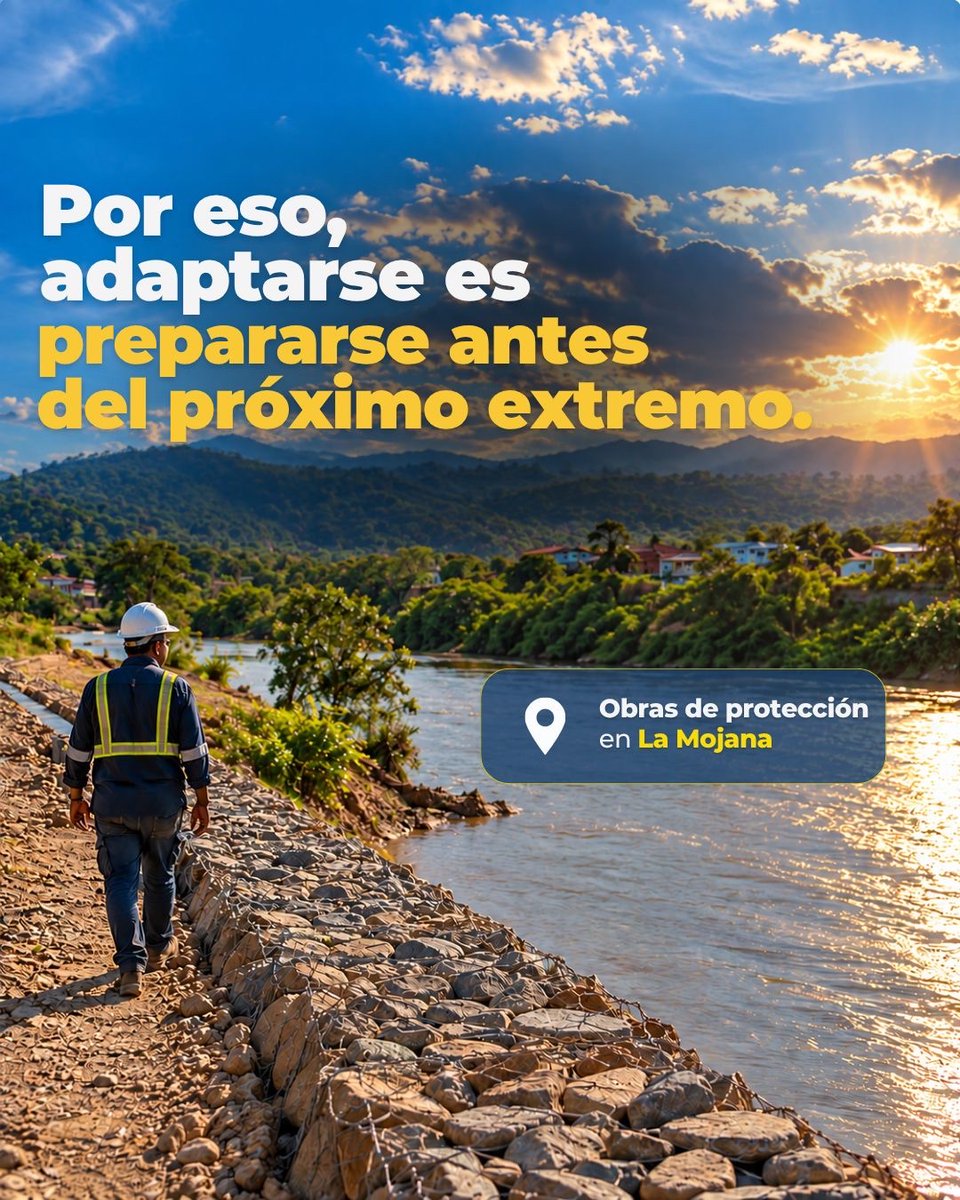 FondoAdaptacion's tweet photo. El clima cambia y hay que prepararse antes del próximo golpe. Desde el Fondo Adaptación trabajamos para que cada rincón de Colombia pueda enfrentar mejor los efectos del cambio climático.

¿Qué te tocó a ti ayer? https://t.co/uwcrtU3ksN
