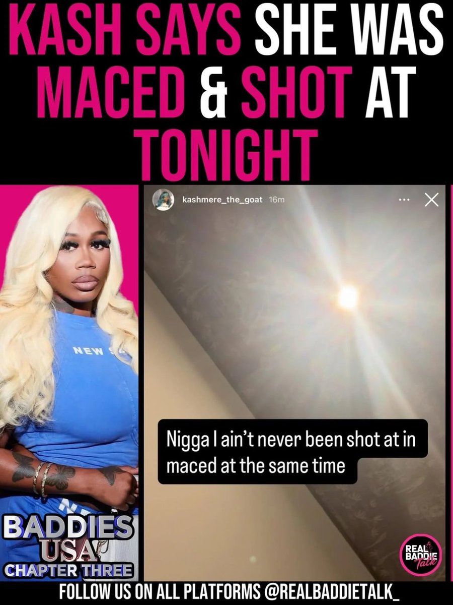 aayzefofficial's tweet photo. 🚨 The Baddies San Francisco shooting story is getting deeper.
    Warfield employees say the venue descended into chaos after mace was released inside. Minutes later, gunfire erupted and security guard Ulysses “Bear” Davis was killed.
    Kash later posted that she had never been “shot at and maced at the same time.”
    SFPD is investigating what led up to the shooting AND the event’s permit compliance. KTVU says Zeus CEO Lemmy Plummer did not respond to its request for comment.
    This is now much bigger than “a shooting happened near a Baddies event.”