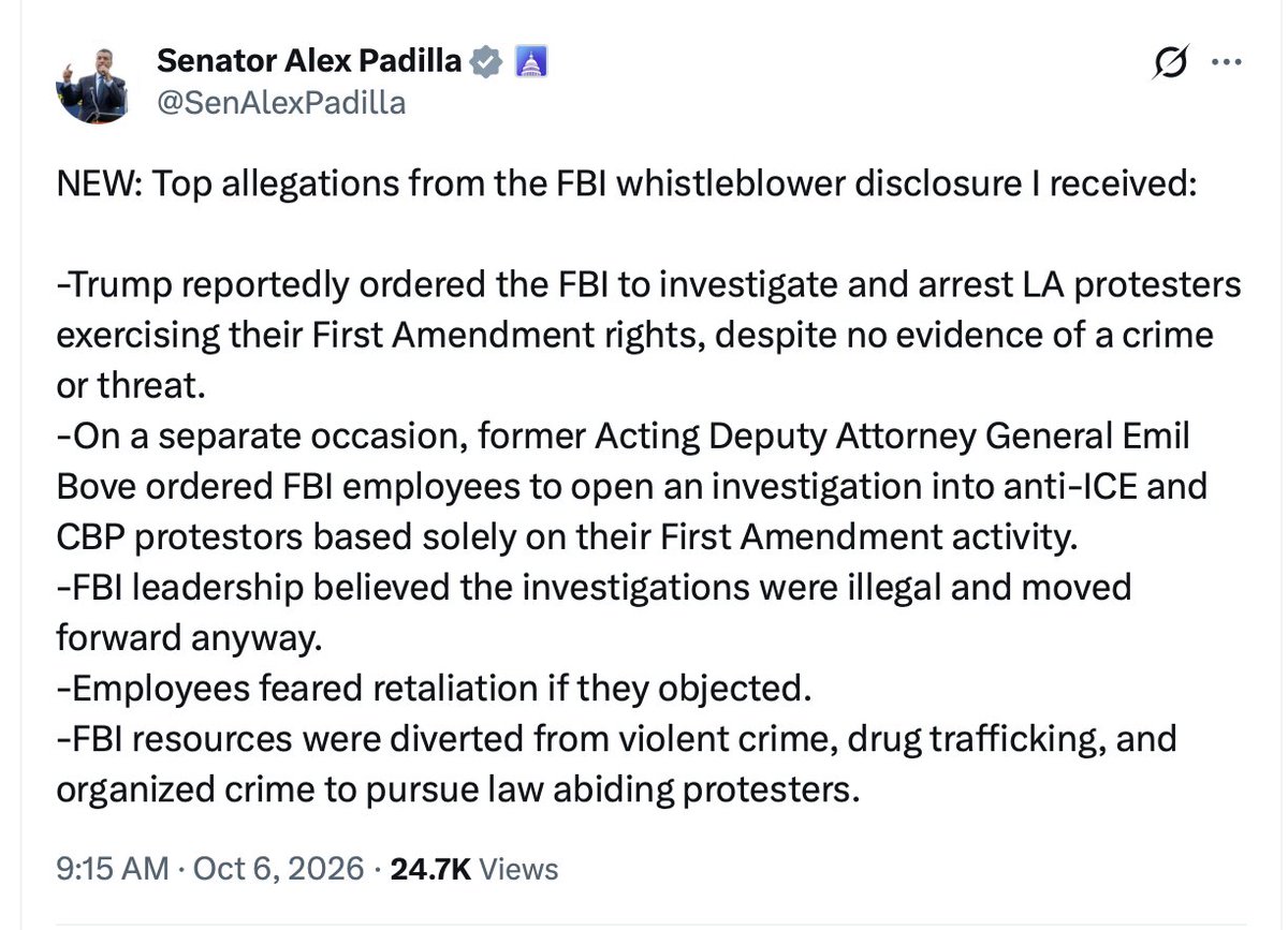 scarylawyerguy's tweet photo. Oh look, another "-gate" level scandal that should result in investigations and, if substantiated, resignations, impeachments, and prosecutions, but will disappear like a fart in the wind b/c the media's fealty to the Constitution goes only as far as its own rights https://t.co/vrIPUdoHvl