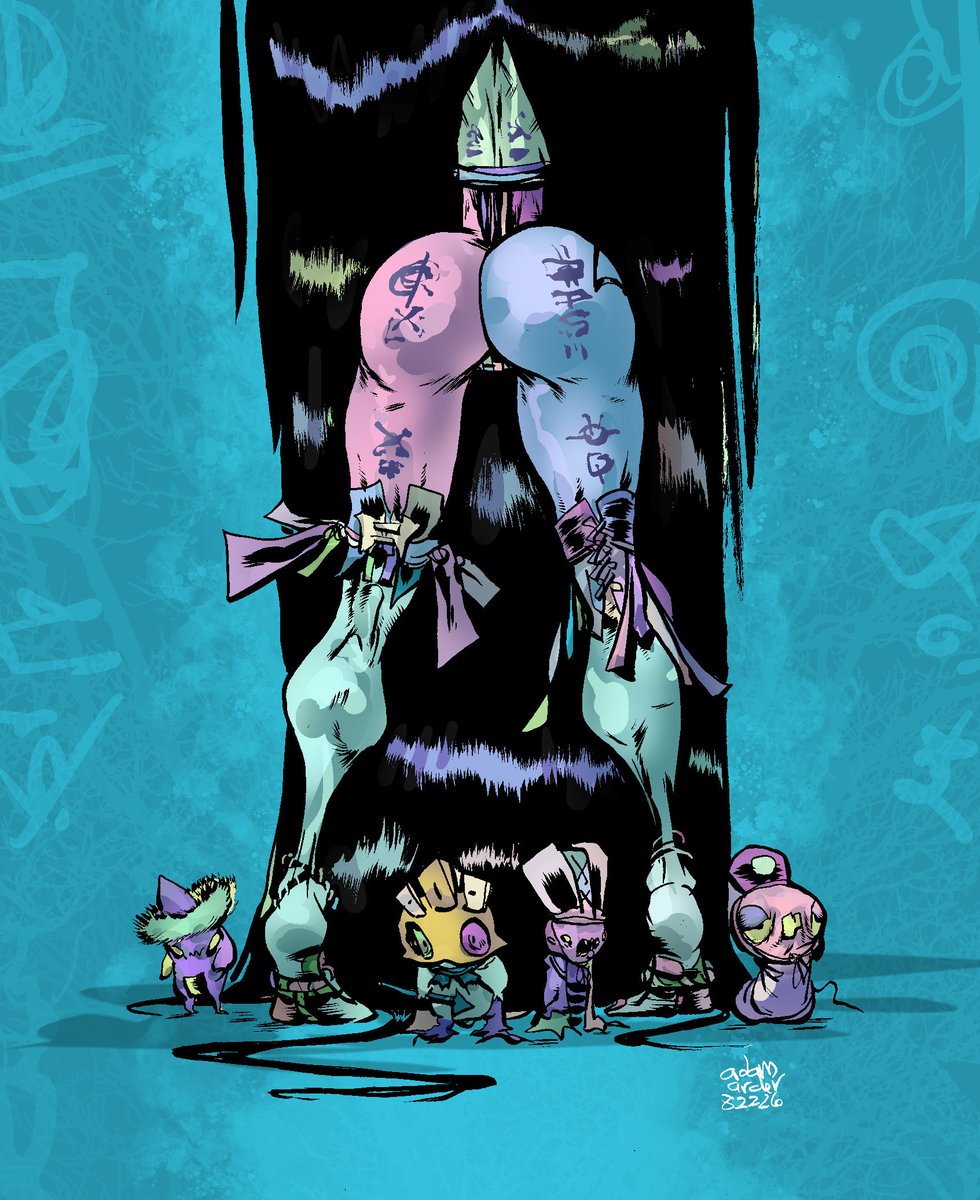 Jack_Stewart's tweet photo. Every single one of those little dudes looked up. (And you did, too.)

#VooDooQueen #TheAndyWarhols

Another rocking piece by @adamarcherart! https://t.co/SD6rz6u1C8