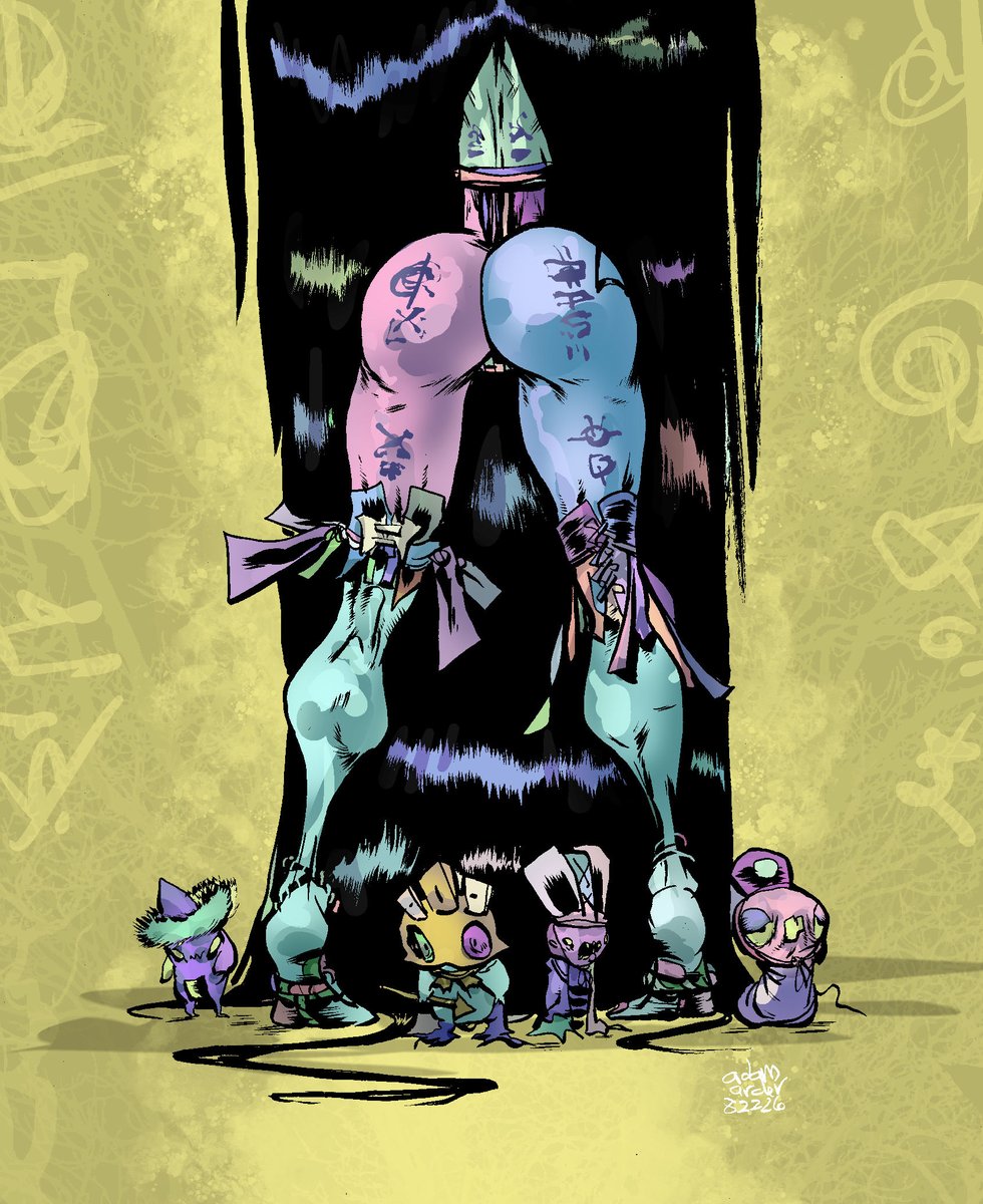 Jack_Stewart's tweet photo. Every single one of those little dudes looked up. (And you did, too.)

#VooDooQueen #TheAndyWarhols

Another rocking piece by @adamarcherart! https://t.co/SD6rz6u1C8