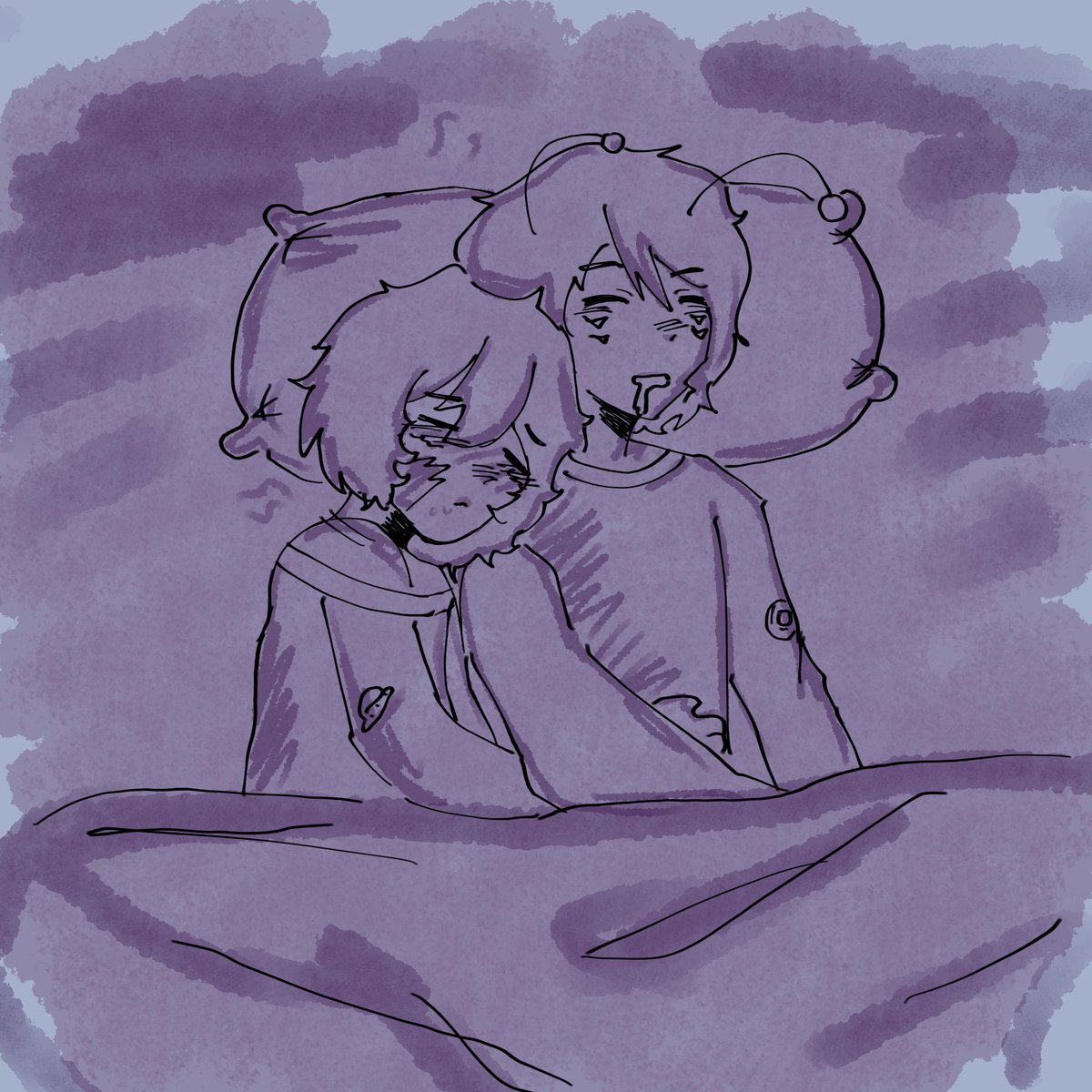 c3ri_drawz's tweet photo. SHIP-TOBER DAY 6:SICK DAY
Tommy sick so Tommy and purpled go to bed, my cutiesss
#ctommy #cpurpled #cgoldenduo https://t.co/9hZ4MbjBHI