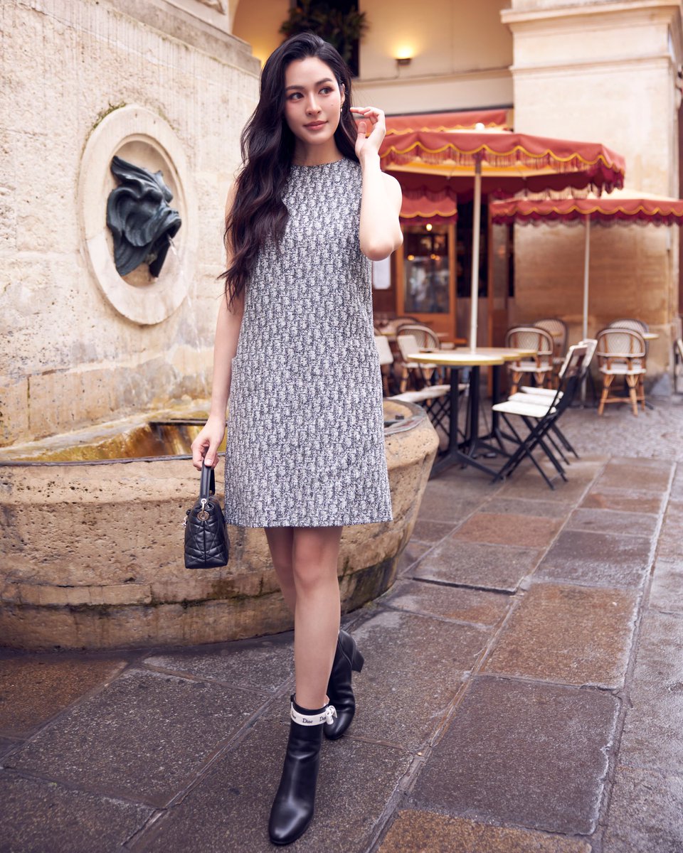 lingling_fans's tweet photo. Another lovely Paris memory for Lingling Kwong and Dior. She has such a lovely way of making each look her own.

#LinglingKwong @linglingsirilak
#Dior @Dior #DiorSummer27 
#LingOrmDiorSummer27 #PFW https://t.co/ViIUAy3cpc