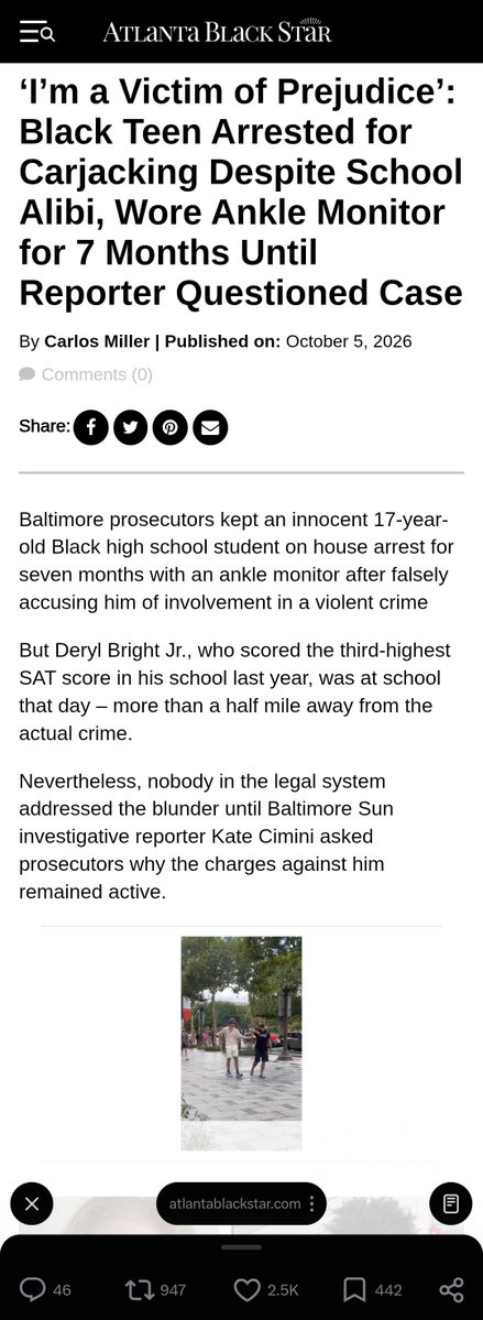 Fly_Sistah's tweet photo. They wrongfully arrested an innocent teenager &amp; had him wearing an ankle monitor &amp; now are trying to blackmail him by refusing to expunged his record unless he agrees not to sue. He was prevented from continuing his job as a pharmacy technician, missed promotion &amp; graduation. https://t.co/nN1tr375mS