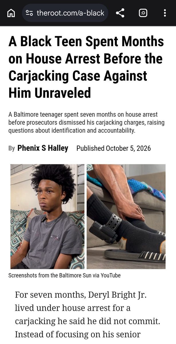 Fly_Sistah's tweet photo. They wrongfully arrested an innocent teenager &amp; had him wearing an ankle monitor &amp; now are trying to blackmail him by refusing to expunged his record unless he agrees not to sue. He was prevented from continuing his job as a pharmacy technician, missed promotion &amp; graduation. https://t.co/nN1tr375mS