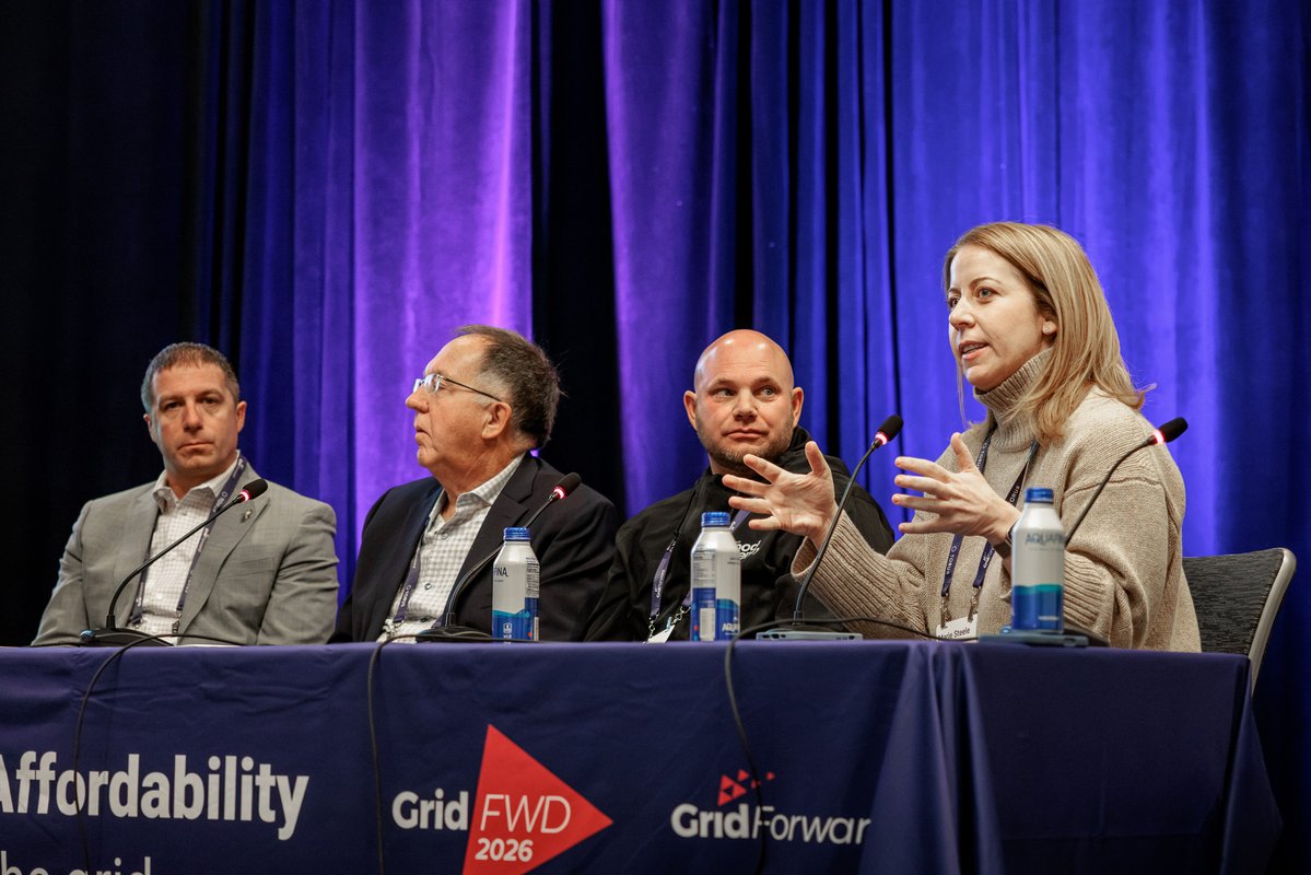 GridForward's tweet photo. What a great two days at GridFWD 2026: Reprioritizing Affordability for Modernizing the Grid!

Thank you to everyone who made this event possible as we work toward modernizing the grid and keeping electricity affordable for all.

We’re looking forward to next year’s #GridFWD! https://t.co/npbbprJ21i