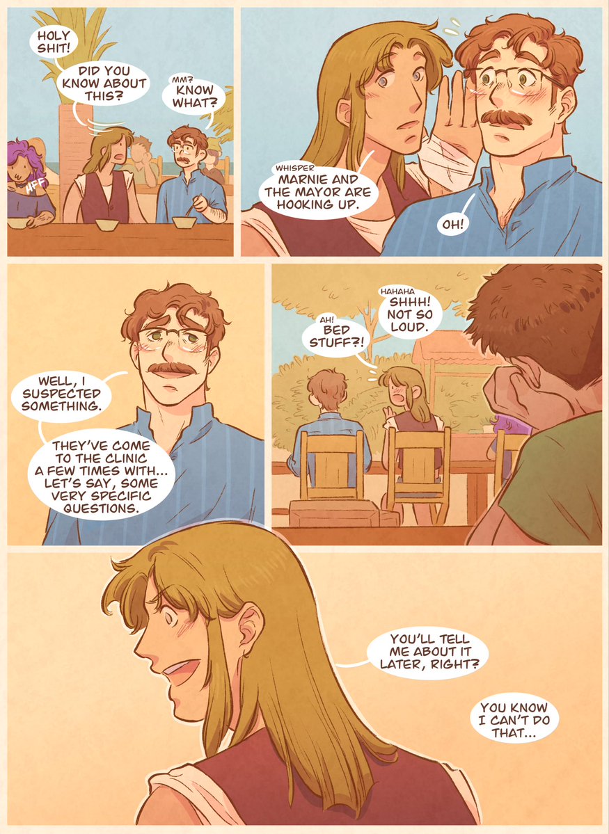 lawdraw's tweet photo. Luau - part 4 (2/3) #harveyxmoss https://t.co/RoIU9dawvC