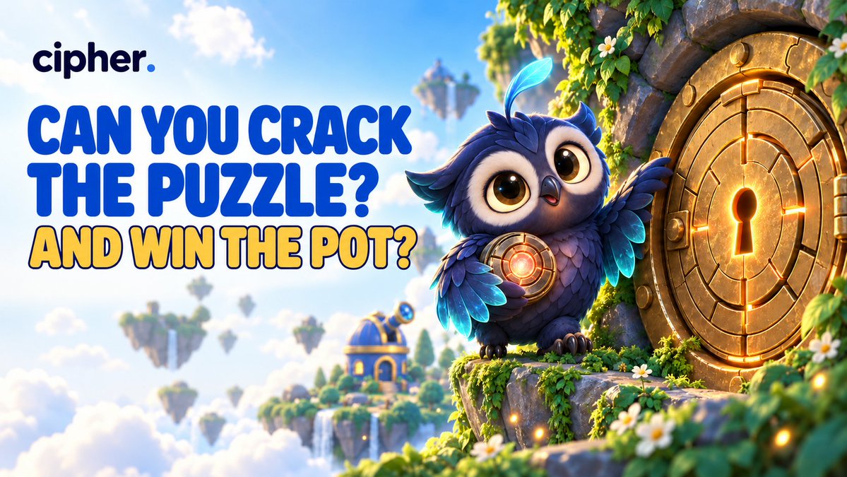 CipherSolana's tweet photo. Can you get Pip to help you crack the Answer and win the pot? 🦉 https://t.co/cykRQynES3