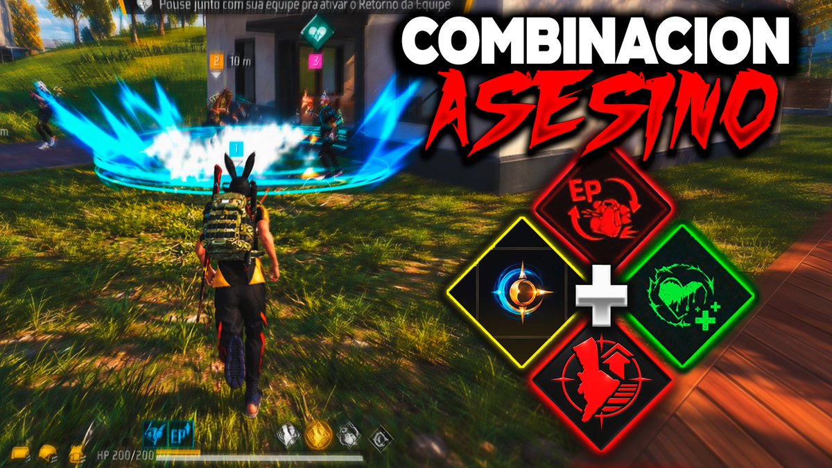 lythedark's tweet photo. 🎬 YA Salió NUEVO VIDEO! : EL MEJOR COMBO de HABILIDADES MÁS LETAL para BR-CLASIFICATORIA en FREE FIRE
➡️: LY TheDark. 
🔗: https://t.co/rf6VzBPICf
🔔: Haz Clic y Like, Comenta y Comparte.
#lythedark #FreeFire https://t.co/X4daZKNfmt