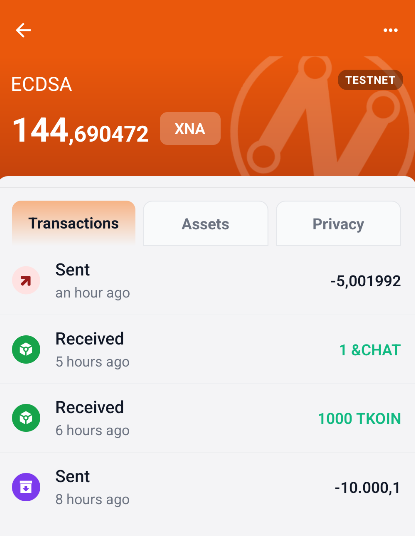 neuraiproject's tweet photo. 🥷Android Wallet: Privacy Pool
We are introducing version C6 of our Privacy Pool contract, which we are testing on the Testnet and is fully operational in the web wallet and the Android wallet.

With this option, you can store funds hidden in this privacy pool, which is verified via ZK signatures. This version of the contract includes certain capabilities to process transactions in parallel when there is congestion in the pool.

Additionally, the time required to verify the ZK signature ranges from 10 to 30 seconds, depending on the processing power of your mobile device or computer.

This test version will remain available for a while for testing, but we will be testing improved variants in the future.

Play Store: https://t.co/2OnJuUAnQw

#Neurai #XNA neurai:native #Privacy #ZK