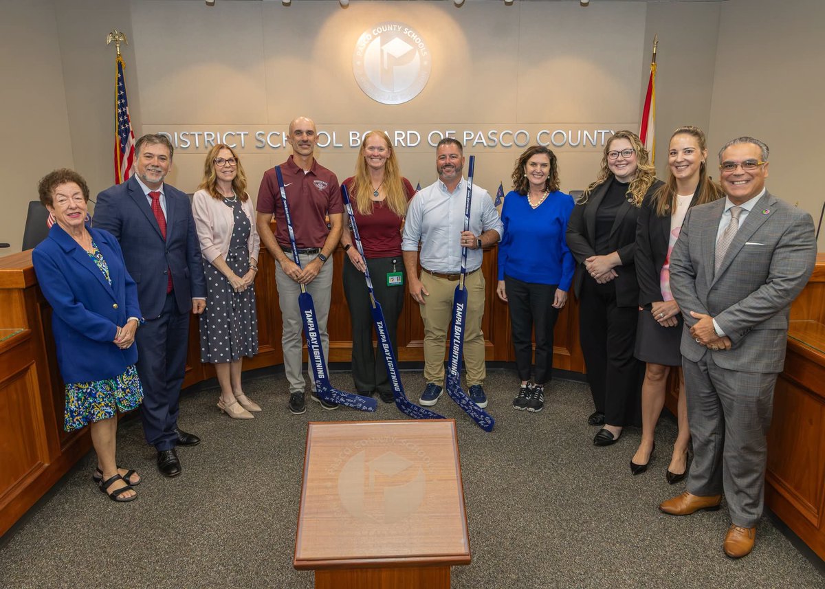 TheCoyoteWay's tweet photo. ⚡️️ BIG NEWS! Huge congratulations to Cypress Creek’s own Phyllis Crain on being named a first-ever recipient of the @TBLightning &amp; @pascoschools Beyond the Game award! ⚡️​Thank you, Coach Crain, for the incredible impact you make on our Coyotes every single day! 🐺 https://t.co/58h6gvgyzM