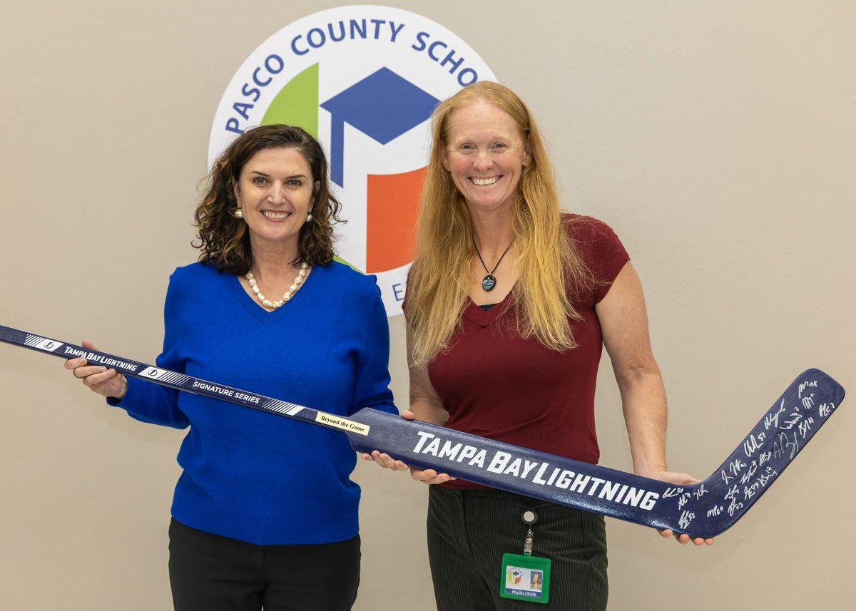 TheCoyoteWay's tweet photo. ⚡️️ BIG NEWS! Huge congratulations to Cypress Creek’s own Phyllis Crain on being named a first-ever recipient of the @TBLightning &amp; @pascoschools Beyond the Game award! ⚡️​Thank you, Coach Crain, for the incredible impact you make on our Coyotes every single day! 🐺 https://t.co/58h6gvgyzM