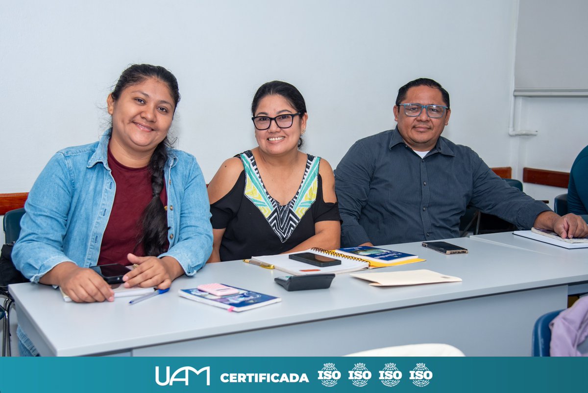 UAMNica's tweet photo. 📜⚖️ La Universidad Americana (UAM) a través de UAM College dio apertura a la primera cohorte del Curso Prestaciones Económicas a Corto, Mediano y Largo Plazo del Seguro Social Nicaragüense.

#UAM https://t.co/2kw23CLFyV