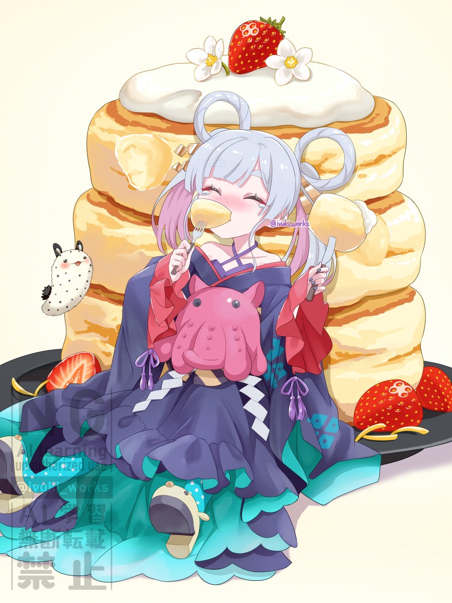 ivuki_works's tweet photo. もふもふふかふかの幸せパンケーキ♪
#超かぐや姫 https://t.co/g4SljOvqBw