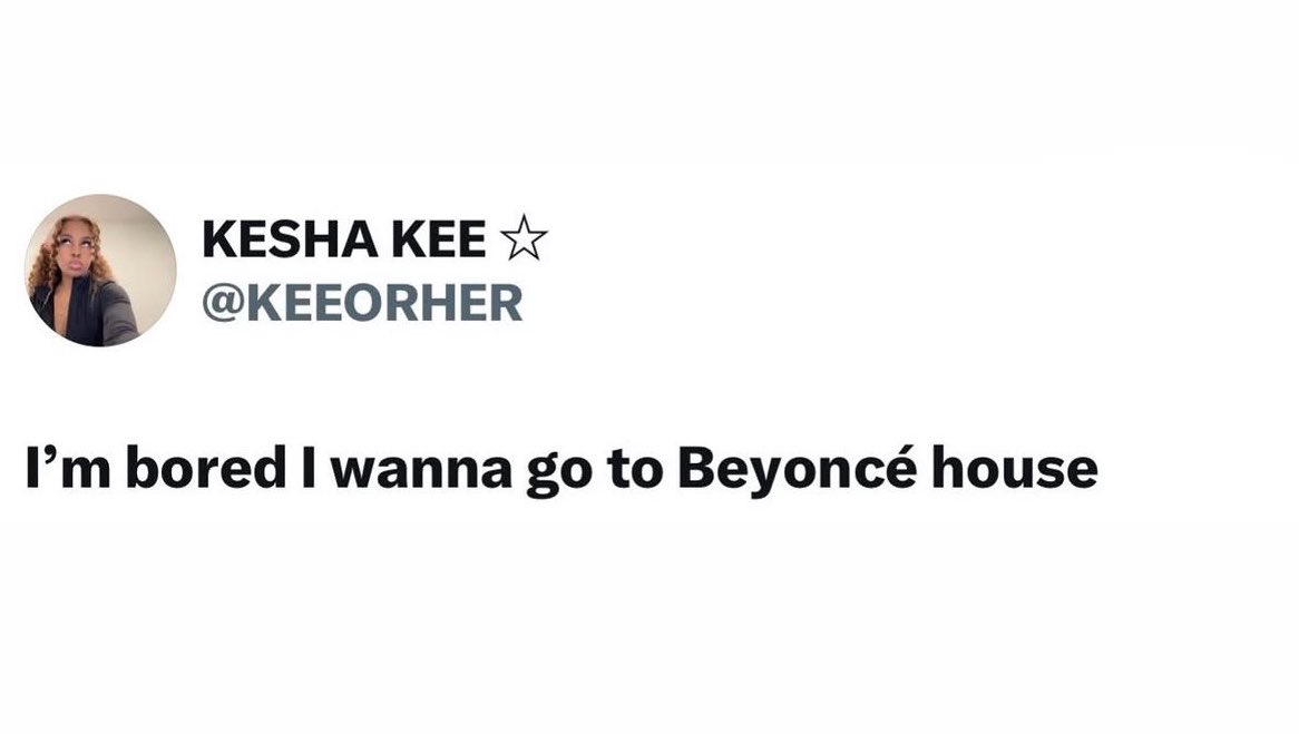 thatssoyoncee's tweet photo. I wonder what Beyoncé is doing rn https://t.co/G6Zt0GJSOW