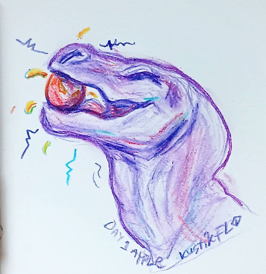 flovgovno's tweet photo. Inktober 2026
Day 1
Apple

Look at this cute lizarrrrd! Eating lovely juicy apple. How mighty it's jaws and bite force!

#inktober #inktober2026 #apple https://t.co/cccEPZBG14