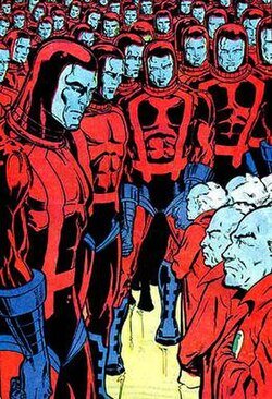 tyreon1's tweet photo. For those who finished the show and are mad that the manhunters weren't robots. The manhunters on earth are humans. Manhunter ( Androids) have had a history of indoctrinating organic species into their cause. There is a cult of humans who have and use manhunter technology. This has led to a legacy of manhunter heroes and GL villains