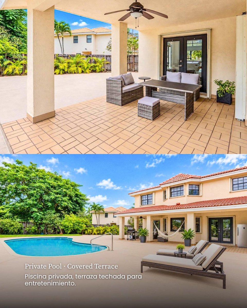 sabizrealty's tweet photo. FOR RENT 🔑 $5,000|m

📍 Miami, FL
🛏️ 4 Bedrooms 🛁 3 Bathrooms 📐 2,060 Sq Ft 
🌳 12,900 Sq Ft Lot 
🚗 2-Car Garage

📲 Escríbenos para coordinar tu showing privado.
𝐂𝐀𝐌𝐈𝐋𝐀 𝐒𝐀𝐍𝐃𝐎𝐕𝐀𝐋 
Real Estate Agent 
📲 (305) 989-8098
✉️ camilarealtor305@gmail.com https://t.co/HrARSZFUaZ