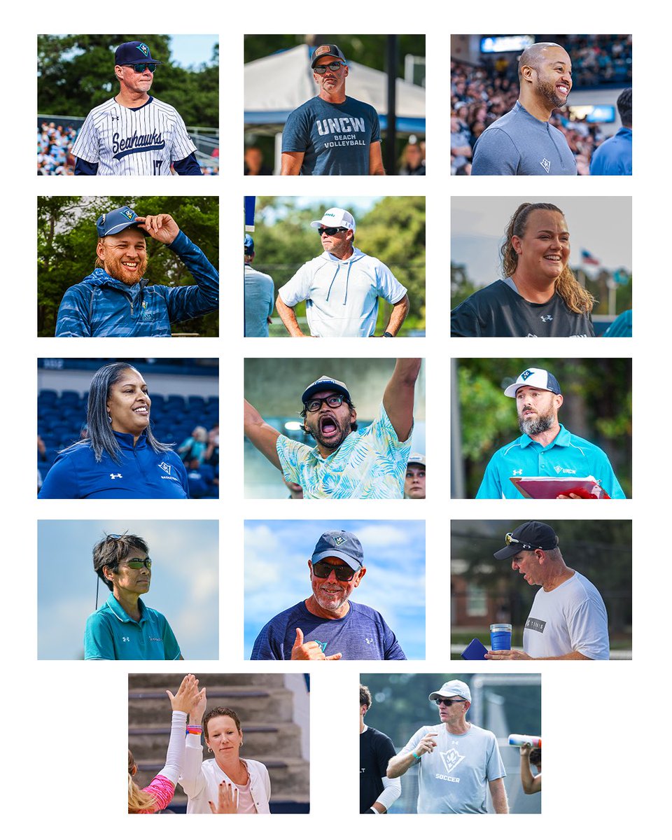 UNCWAthletics's tweet photo. Happy National Coaches Day! 👏

#SeahawkAthletics https://t.co/R9H6qz5Z9H