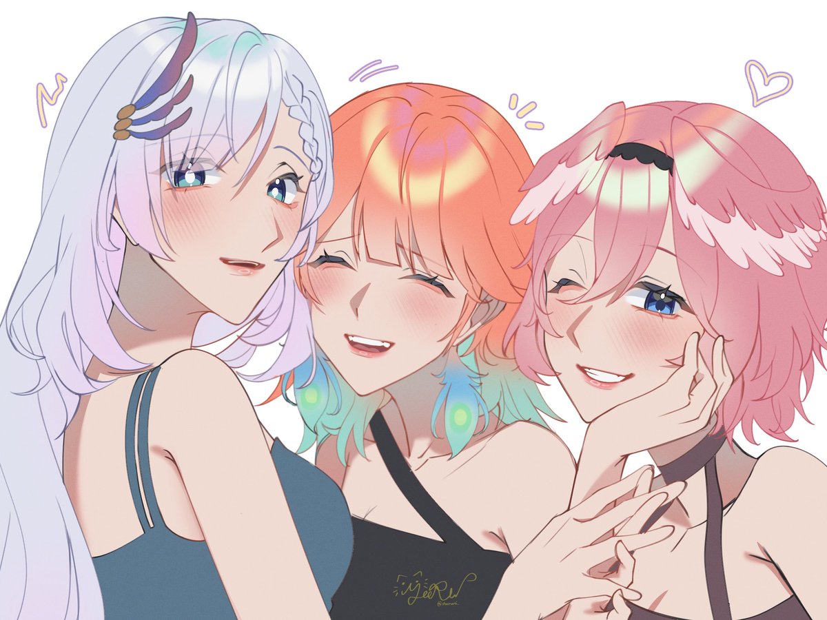 yoorumi_'s tweet photo. birbs 💙🧡🩷

#Reinessance 
#KFPicasso
#Luillust https://t.co/9IaHLxSU7i